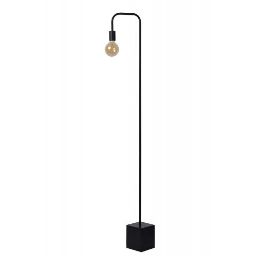 LUCIDE LORIN Floorlamp E27 14/28/160cm Zwart stojací lampa - obrázek