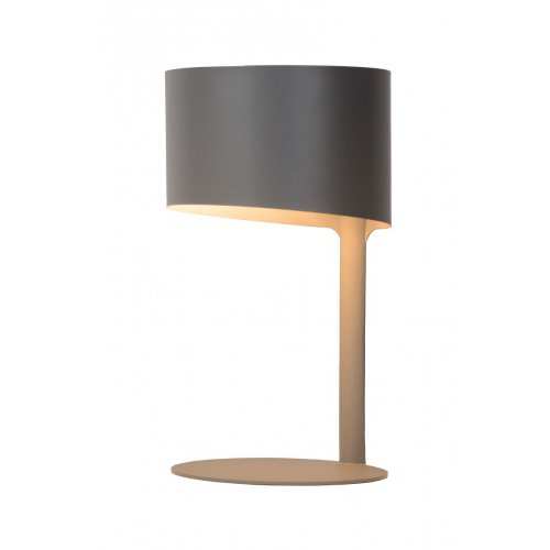 LUCIDE KNULLE Table Lamp E14 H28,5 D15 cm Grey stolní lampa - obrázek