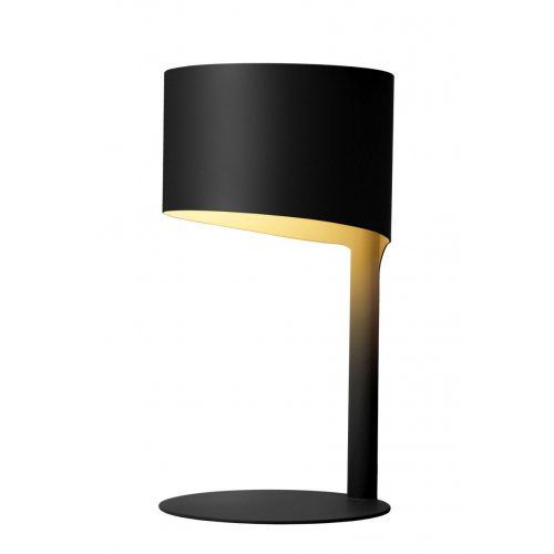 LUCIDE KNULLE Table Lamp E14 H28,5 D15 cm Black stolní lampa - obrázek