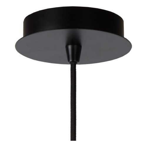 LUCIDE WOLFRAM Pendant E27 R65cm Black, závěsné svítidlo, lustr - obrázek