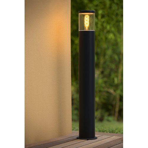 LUCIDE FEDOR Bollard Light E27/40W H79.5cm Black, venkovní svítidlo - obrázek