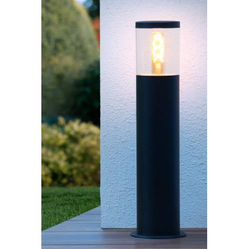 LUCIDE FEDOR Bollard Light E27/40W H49.5cm Black, venkovní svítidlo - obrázek