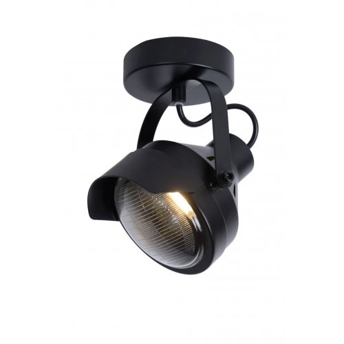 LUCIDE CICLETA Ceiling spotlight 1x Gu10/35W Black, bodové svítidlo, bodovka