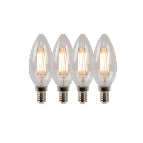 LUCIDE Bulb C35 Filament Dimmable E14 4x4W 360LM 2700K žárovka, zářivka - obrázek