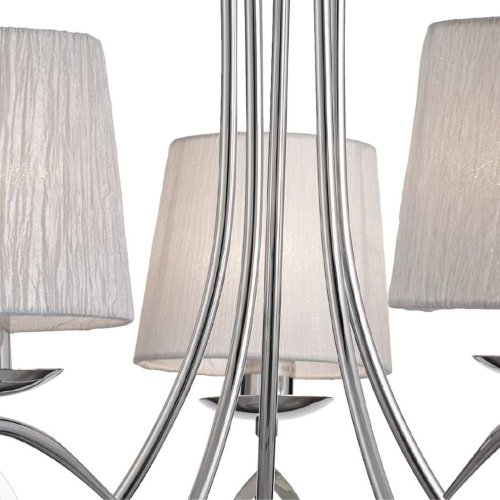 ANGELIQUE závěsný 1025-5CC kov v provedení chrom lesklý 5xE14 - obrázek