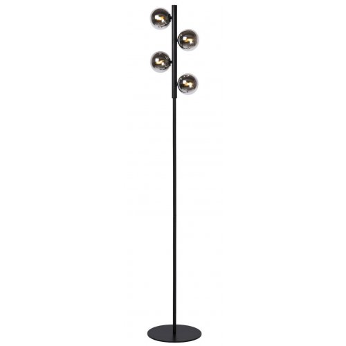 LUCIDE TYCHO Floorlamp 4xG9 28W Black stojací lampa - obrázek