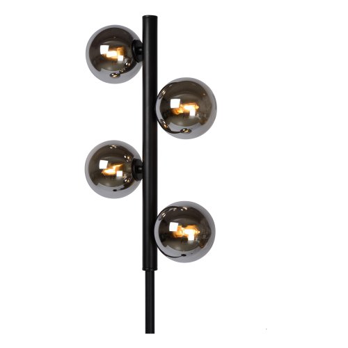 LUCIDE TYCHO Floorlamp 4xG9 28W Black stojací lampa - obrázek