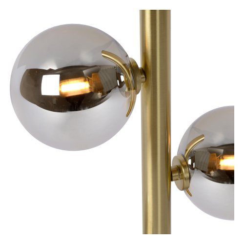 LUCIDE TYCHO Floorlamp 4xG9 28W Satin Brass stojací lampa - obrázek