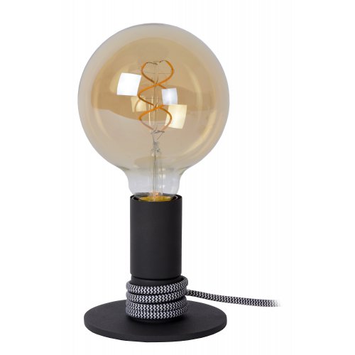 LUCIDE MARIT Table Lamp E27 40W Black stolní lampa - obrázek