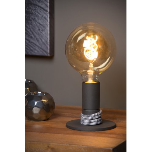 LUCIDE MARIT Table Lamp E27 40W Black stolní lampa - obrázek