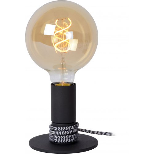 LUCIDE MARIT Table Lamp E27 40W Black stolní lampa