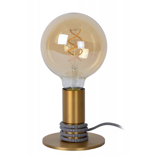 LUCIDE MARIT Table Lamp E27 40W Satin Gold stolní lampa - obrázek