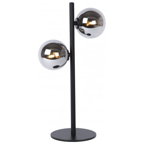 LUCIDE TYCHO Table Lamp 2xG9 28W Black stolní lampa - obrázek