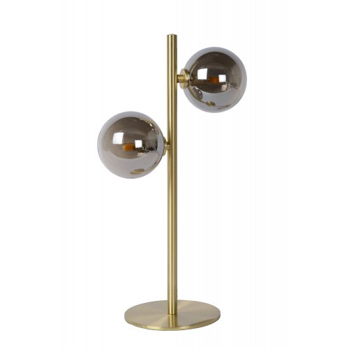 LUCIDE TYCHO Table Lamp 2xG9 28W Satin Brass stolní lampa - obrázek