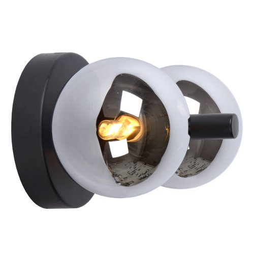 LUCIDE TYCHO Wall light 2xG9 28W Black nástěnné svítidlo - obrázek