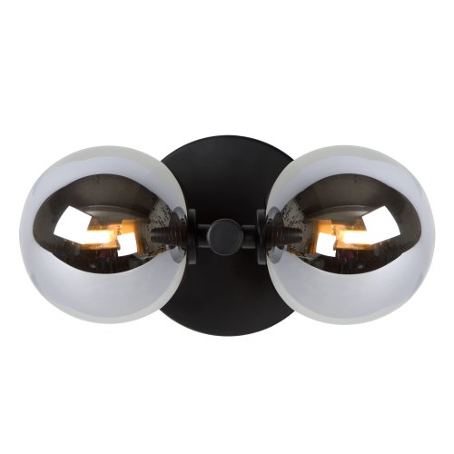 LUCIDE TYCHO Wall light 2xG9 28W Black nástěnné svítidlo - obrázek