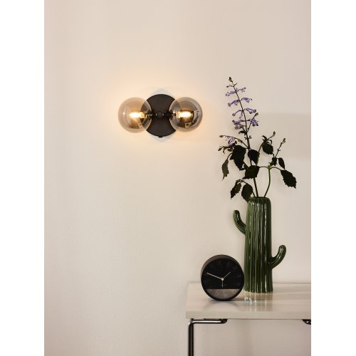 LUCIDE TYCHO Wall light 2xG9 28W Black nástěnné svítidlo - obrázek