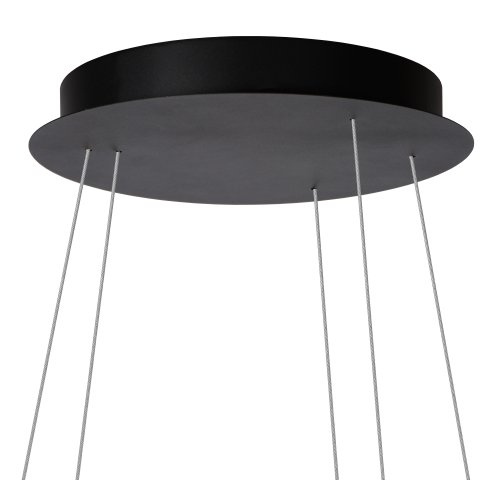 LUCIDE TRINITI Pendant LED 136W Black závěsné svítidlo, lustr - obrázek