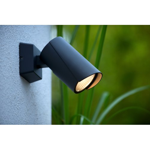 LUCIDE MANAL Wall spotlight LED 12W Anthracite venkovní svítidlo - obrázek