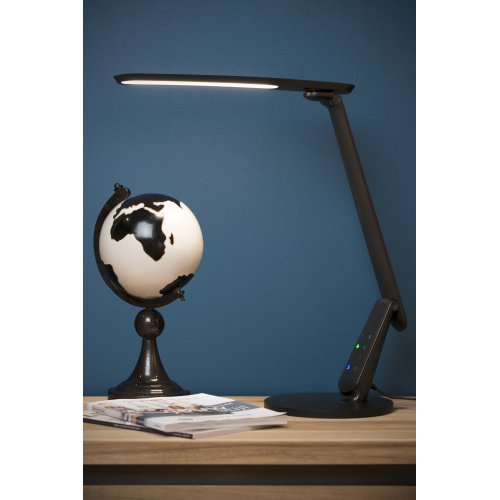 LUCIDE PRACTICO Desklamp LED  10W H 475cm Black stolní lampa - obrázek