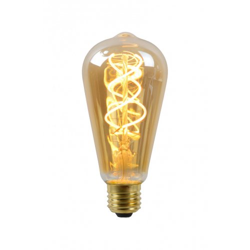 LUCIDE LED BULB TWLIGHTSWITCH SENSOR ST64 E27/4W Amber žárovka, zářivka - obrázek