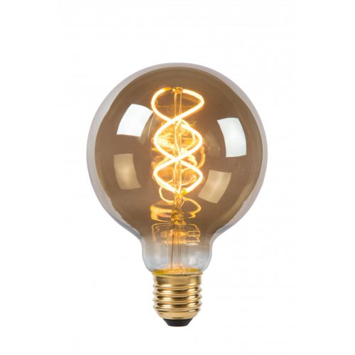 LUCIDE LED BULB TWLIGHTSWITCH SENSOR  G95 E27/4W Amber žárovka, zářivka