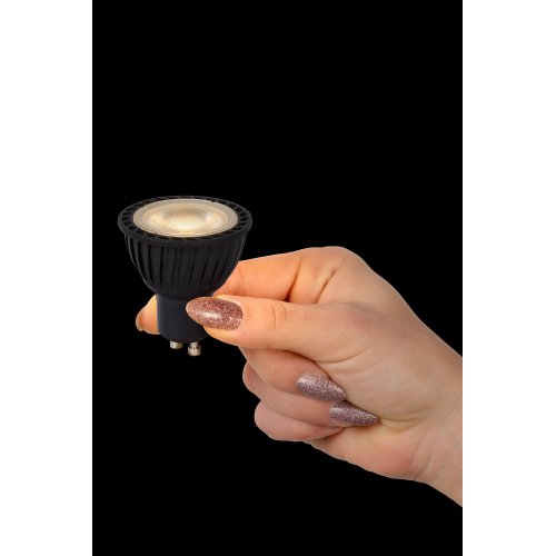 LUCIDE LED BULB Dimmable GU10/5W DIM TO WARM Black žárovka, zářivka - obrázek