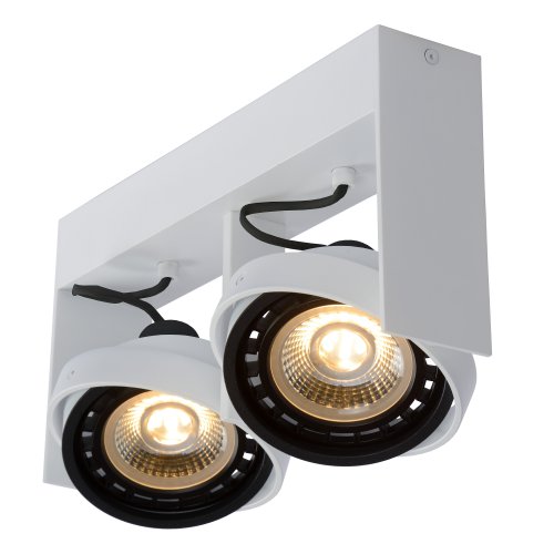 LUCIDE GRIFFON Ceiling spotlight Dim-to-warm 2xGU10 12W W bodové svítidlo, bodovka - obrázek