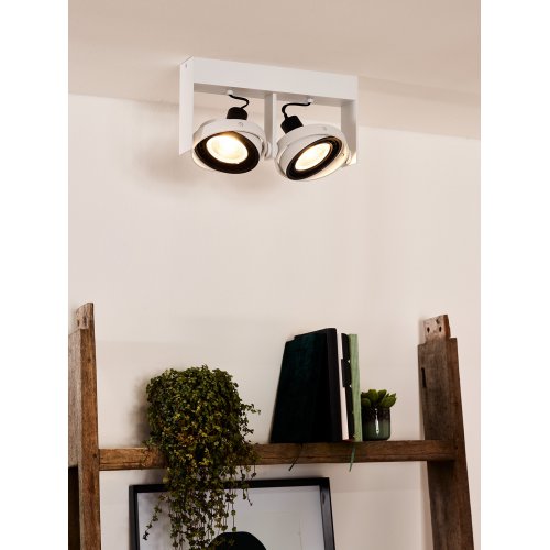 LUCIDE GRIFFON Ceiling spotlight Dim-to-warm 2xGU10 12W W bodové svítidlo, bodovka - obrázek