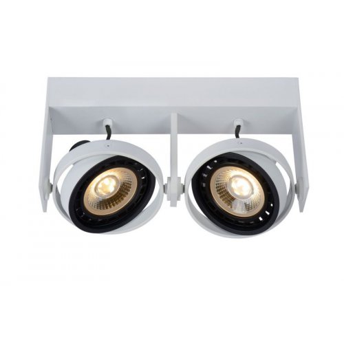 LUCIDE GRIFFON Ceiling spotlight Dim-to-warm 2xGU10 12W W bodové svítidlo, bodovka