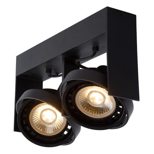 LUCIDE GRIFFON Ceiling spotlight Dim-to-warm 2xGU10 12W B bodové svítidlo, bodovka - obrázek