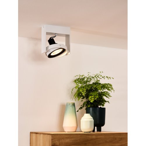 LUCIDE GRIFFON Ceiling spotlight Dim-to-warm 1GU10 12W Wh bodové svítidlo, bodovka - obrázek