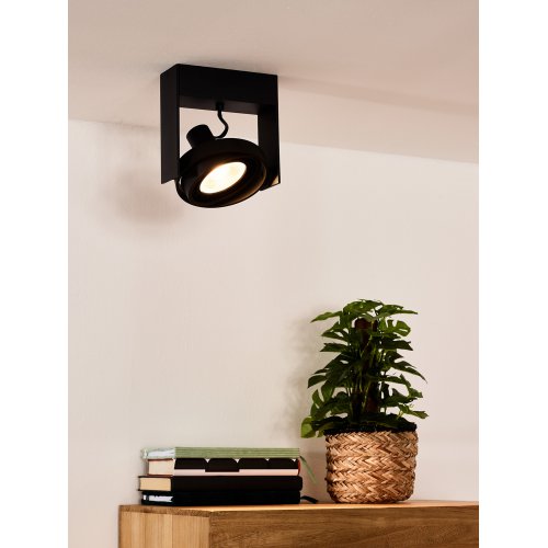 LUCIDE GRIFFON Ceiling spotlight Dim-to-warm 1GU10 12W Bl bodové svítidlo, bodovka - obrázek