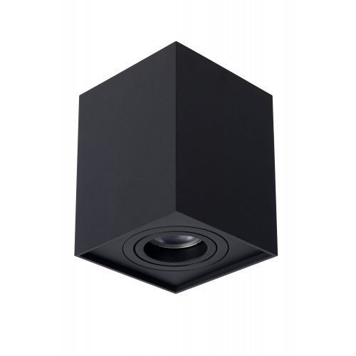 LUCIDE TUBE Spot GU10 built upSquare 9.6/9.6/12.5cm Black bodové svítidlo, bodovka - obrázek