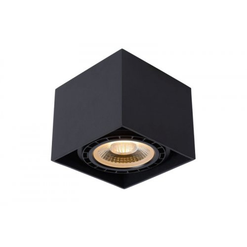 LUCIDE FEDLER Ceilingspotlight Dim-to-warm GU10 Square Bl bodové svítidlo, bodovka - obrázek