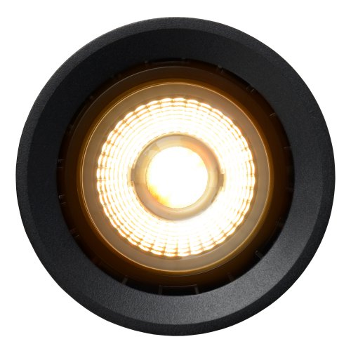 LUCIDE FEDLER Ceilingspotlight Dim-to-warm GU10 Round Bla bodové svítidlo, bodovka - obrázek