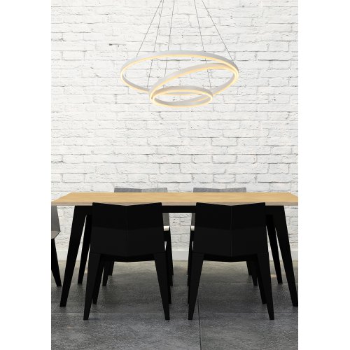 LUCIDE TRINITI Pendant LED 136W White závěsné svítidlo, lustr - obrázek