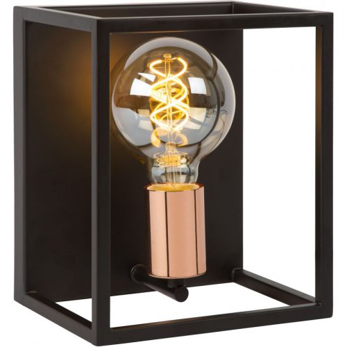 LUCIDE ARTHUR Wall light E27 40W Black nástěnné svítidlo - obrázek