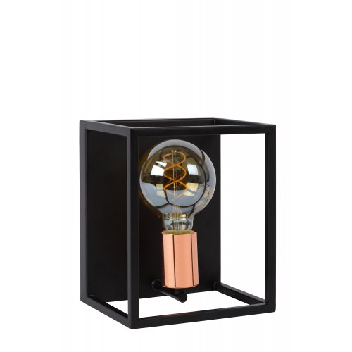 LUCIDE ARTHUR Wall light E27 40W Black nástěnné svítidlo - obrázek