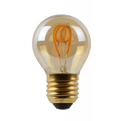 LUCIDE Bulb LED globe 4.5cm E27/3W 2200K Dimmable Amber žárovka, zářivka - obrázek