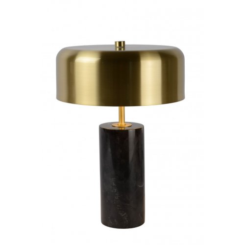 LUCIDE MIRASOL Table lamp G9/3x7W Black Marble stolní lampa - obrázek