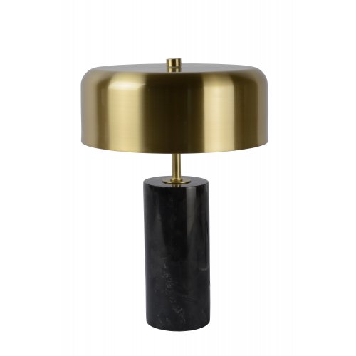 LUCIDE MIRASOL Table lamp G9/3x7W Black Marble stolní lampa - obrázek