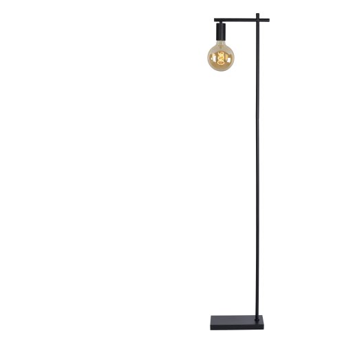 LUCIDE LEANNE Floor Lamp E27/40W Black stojací lampa - obrázek