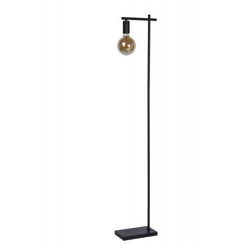 LUCIDE LEANNE Floor Lamp E27/40W Black stojací lampa - obrázek