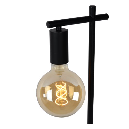 LUCIDE LEANNE Table Lamp E27/40W Black stolní lampa - obrázek