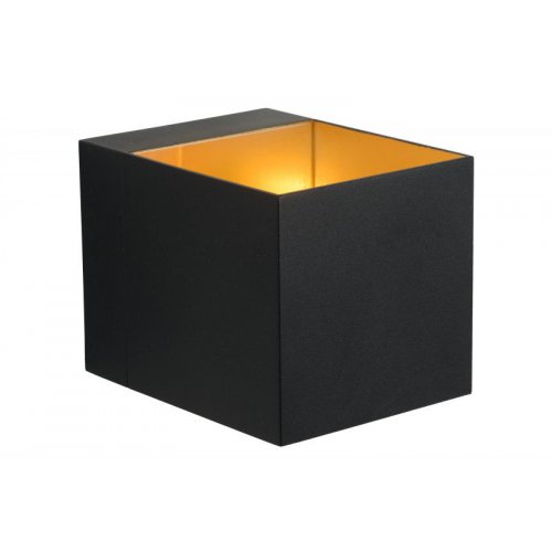 LUCIDE DEVI Wall Light G9excl. B8 L8 H10,5cm Black/Gold nástěnné svítidlo