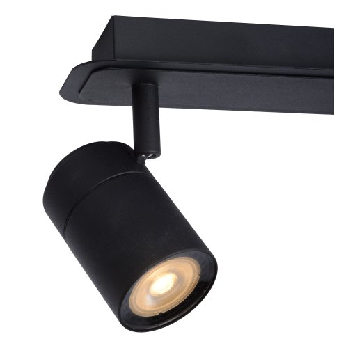 LUCIDE LENNERT Wall spotlight 3x5W/GU10 Matt Black bodové svítidlo, bodovka - obrázek