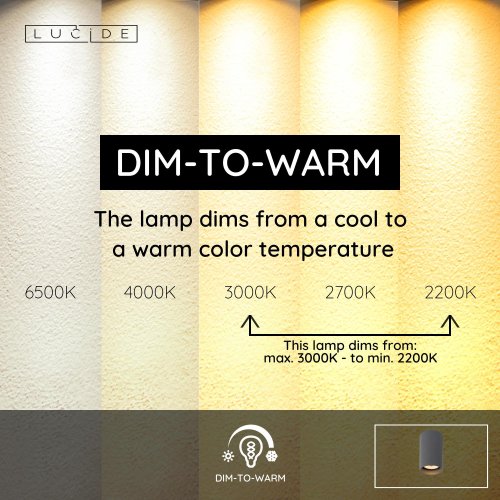 LUCIDE DELTO LED Round GU10/5W - obrázek