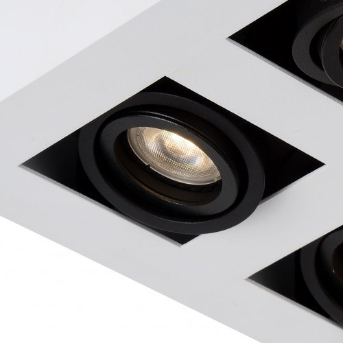 LUCIDE XIRAX Ceiling Light 4xGU10/5W LED DTW White bodové svítidlo, bodovka - obrázek