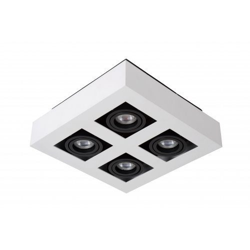 LUCIDE XIRAX Ceiling Light 4xGU10/5W LED DTW White bodové svítidlo, bodovka - obrázek